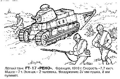 Картинка Военные раскраска на листе А4 для мальчиков | RaskraskA4.ru