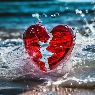 Разбитое сердце | Разбитое сердце, Сердце, Дождливые дни