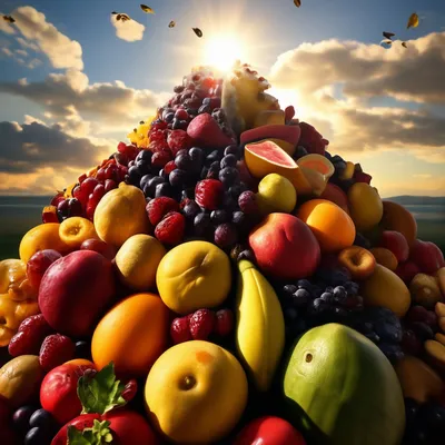 много разных вкусных экзотических фруктов на белом фоне плоской ложкой  Стоковое Фото - изображение насчитывающей плодоовощи, питание: 221465514