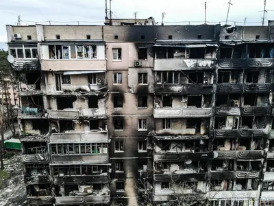Вторжение РФ в Украину: Зеленский показал фото из разрушенных орками городов,  подчеркнув, что они ответят за все