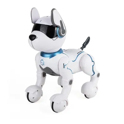 Интерактивная собака-робот Z105 Паппи на радиоуправлении, пульт-часы,  аккумулятор: купить Радиоуправляемые роботы, игрушки, танки BabyToys в  Украине