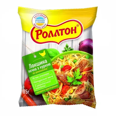 Rollton With Chicken Instant Noodles 60g ❤️ home delivery from the store  Zakaz.ua