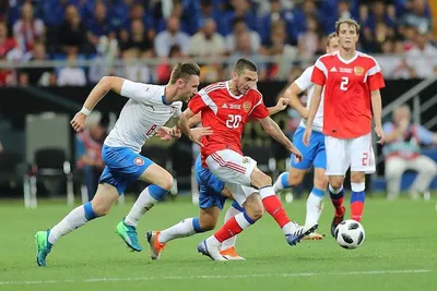 Россия – Чехия – 5:1 – видео голов и обзор матча - Футбол 24