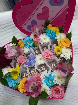 Коробка 29 шоколадных роз с надписью: Мамуля Я тебя Люблю - купить с  доставкой по выгодным ценам в интернет-магазине OZON (520627780)