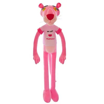Купить мягкая игрушка StarFriend Розовая Пантера Pink Panther, 100 см, цены  на Мегамаркет