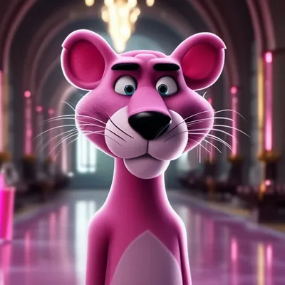 Мультяшный персонаж Розовая пантера — кто она?