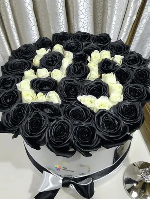 Купить Букет из 29 роз с надписью в Москве недорого с доставкой
