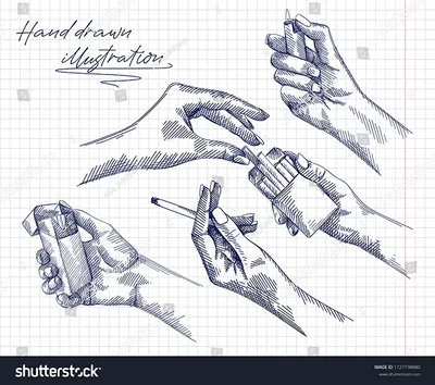 Рисунок руки человека карандашом - 62 фото