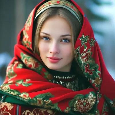 Русская красавица» — создано в Шедевруме