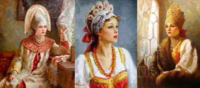 Библиотека / Наши новости / Корона русской красы или кокошник – символ русских  красавиц!