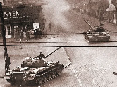 Русский танк устроил переполох в Берлине