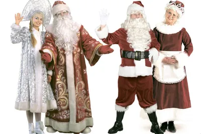 10 отличий Деда Мороза от Санта-Клауса
