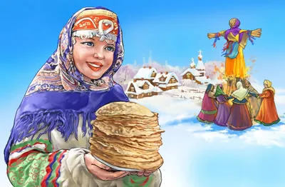 Традиции русского народа рисунки - 78 фото