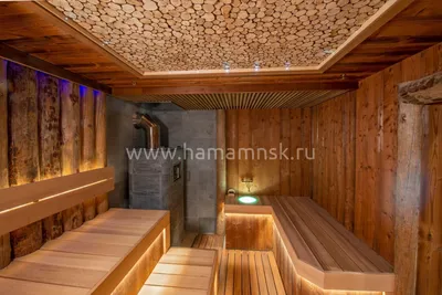 725 дизайн проект русской бани с кирпичной печью - Sauna3D