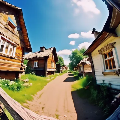 Russian Village Simulator - симулятор Русской деревни (полный фильм  прохождение ) - YouTube