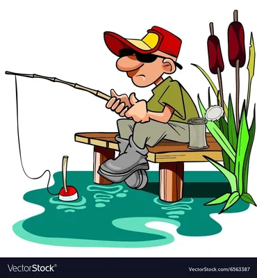 рыбалка /рыбак с удочкой на берегу реки Stock Photo | Adobe Stock