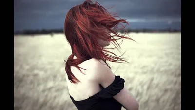 Короткие рыжие волосы со спины - 72 photo