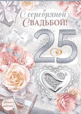 Серебряная свадьба - 25 лет - Магазин приколов №1