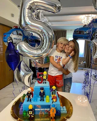 Торт на 5 лет для мальчика | День рождения, Торт, Торт на день рождения