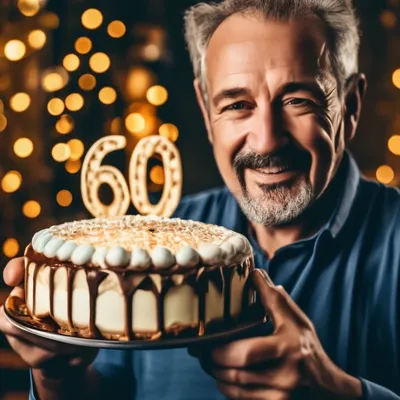 Торт на юбилей 60 лет купить в Москве | TORTIK ZAKAZ