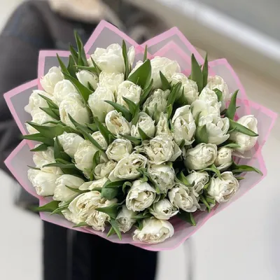 Букет из тюльпанов на 8 марта купить в Киеве с доставкой по Украине и миру  - AnnetFlowers