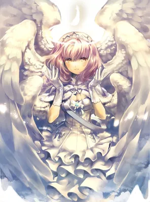 аниме ангелы - онлайн-пазл