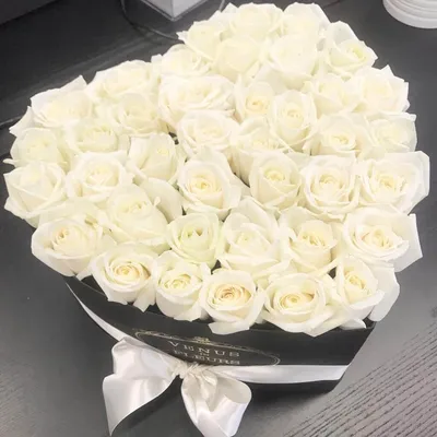 Букет Белые розы (50 см) купить в Казани с доставкой