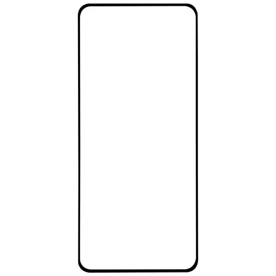 Стекло для iPhone 14 Pro с черной рамкой, полная проклейка