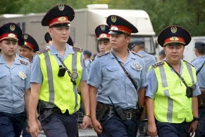 Полиция Казахстана — Википедия
