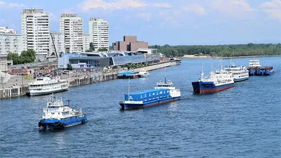 В Красноярске отметили День работников морского и речного транспорта