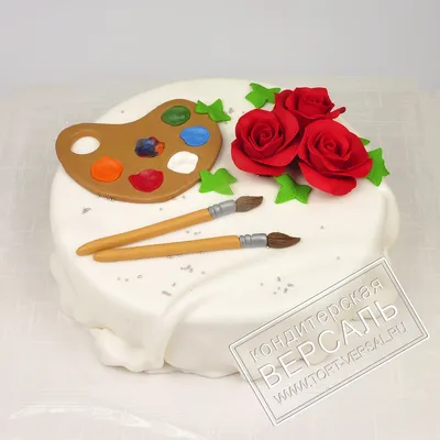 Большой Digital-торт c подарками! Ко Дню Рождения художница Полина Парыгина  испекла нам красочный Digital-торт🍰.. | ВКонтакте