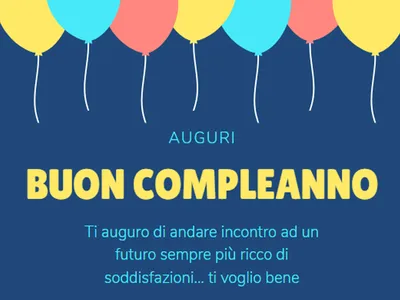 Открытки с днем рождения на итальянском языке | Italiana-Russa.ru