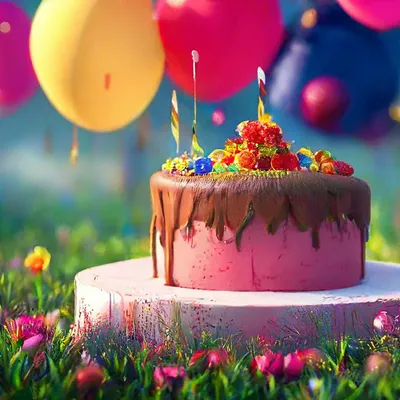 Воздушные шарики (38''/97 см) Фигура, Торт на День Рождения (разноцветное  конфетти), 1 шт. для украшения праздника - купить в интернет-магазине OZON с  доставкой по России (877814774)