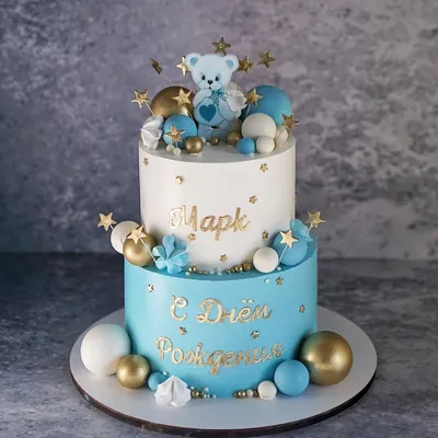 Декор для торта Воздушные шары \"С днём рождения!\", набор съедобных  украшений из вафельной бумаги, вафельная картинка для торта, для мальчика,  для девочки, яркие буквы, шарики, колпачки, всё для праздника, 10 элементов  -