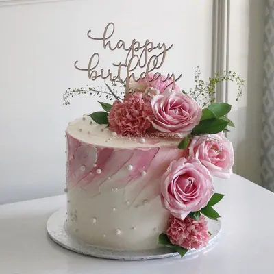 Торт на день рождения | 사진 촬영