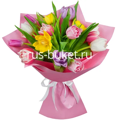 Нежные тюльпаны за 11 590 руб. | Бесплатная доставка цветов по Москве