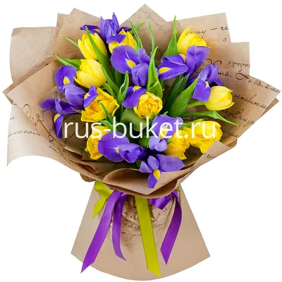 Букет Вайлет Тюльп Люкс: Желтые тюльпаны в шляпной коробке с доставкой в  Новосибирске. Служба доставки цветов и подарков - FLO365