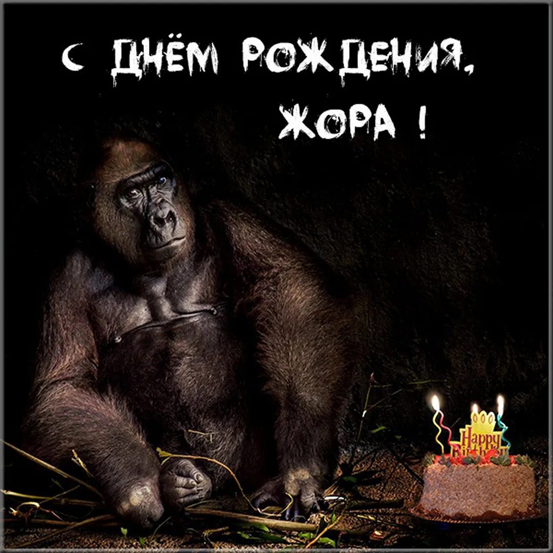 Открытки и прикольные картинки с днем рождения для Георгия