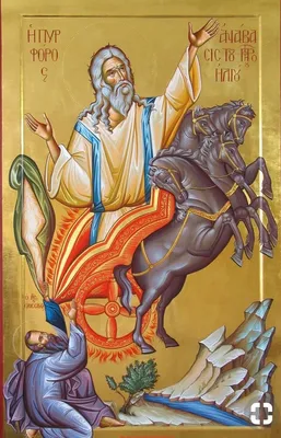 Святой пророк Илия | Воскресенский храм (старый) г. Вичуга