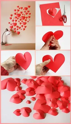 Валентинки своими руками – видео как сделать валентинку