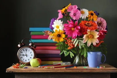 Оригинальный букет на День Учителя | Новости | Интернет-магазин орхидей и  декоративных цветов в Москве. У нас вы можете купить орхидеи с доставкой.