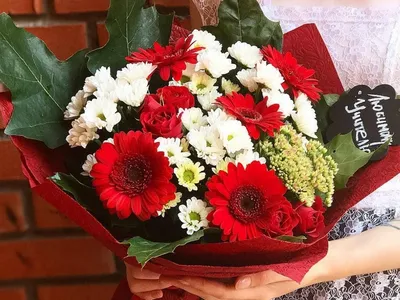 Купить Цветы на день учителя \"Сентябрь ты прекрасен\" в Москве по 4990 ₽ арт  – 31515