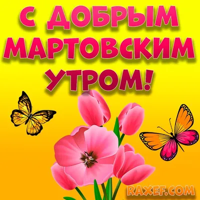 открытки с добрым мартовским утром｜TikTok Search