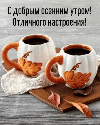 С добрым осенним утром