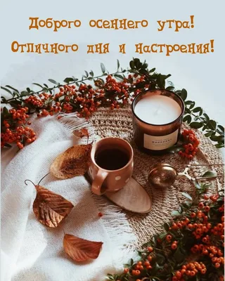 Осенние картинки \"С Добрым Утром!\" (359 шт.)