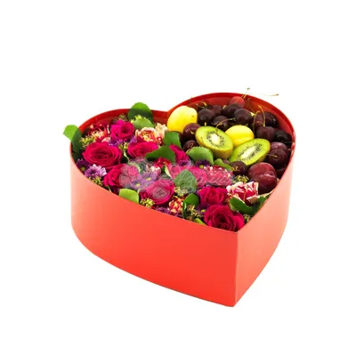 Корзина с цветами и фруктами - Доставкой цветов в Москве! 8021 товаров!  Цены от 487 руб. Цветы Тут
