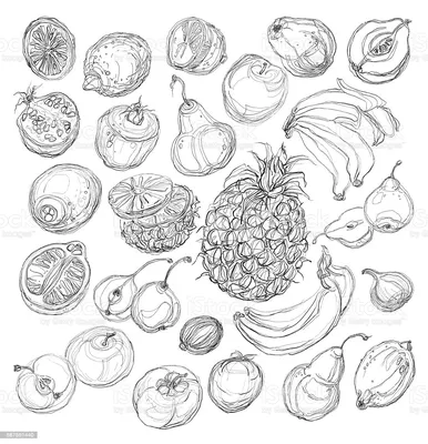 4x Тарелки с изображением фруктов, десертов, старинный фарфор - Vroda
