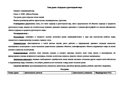 ОКРУЖАЮЩИЙ ПРИРОДНЫЙ МИР 2 КЛАСС ПОЯСНИТЕЛЬНАЯ ЗАПИСКА Личностные