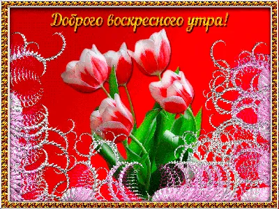 Картинки \"С Добрым Утром Воскресенья!\" (100+)