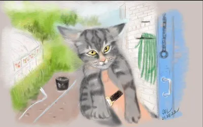 Самые известные рисованные коты Рунета